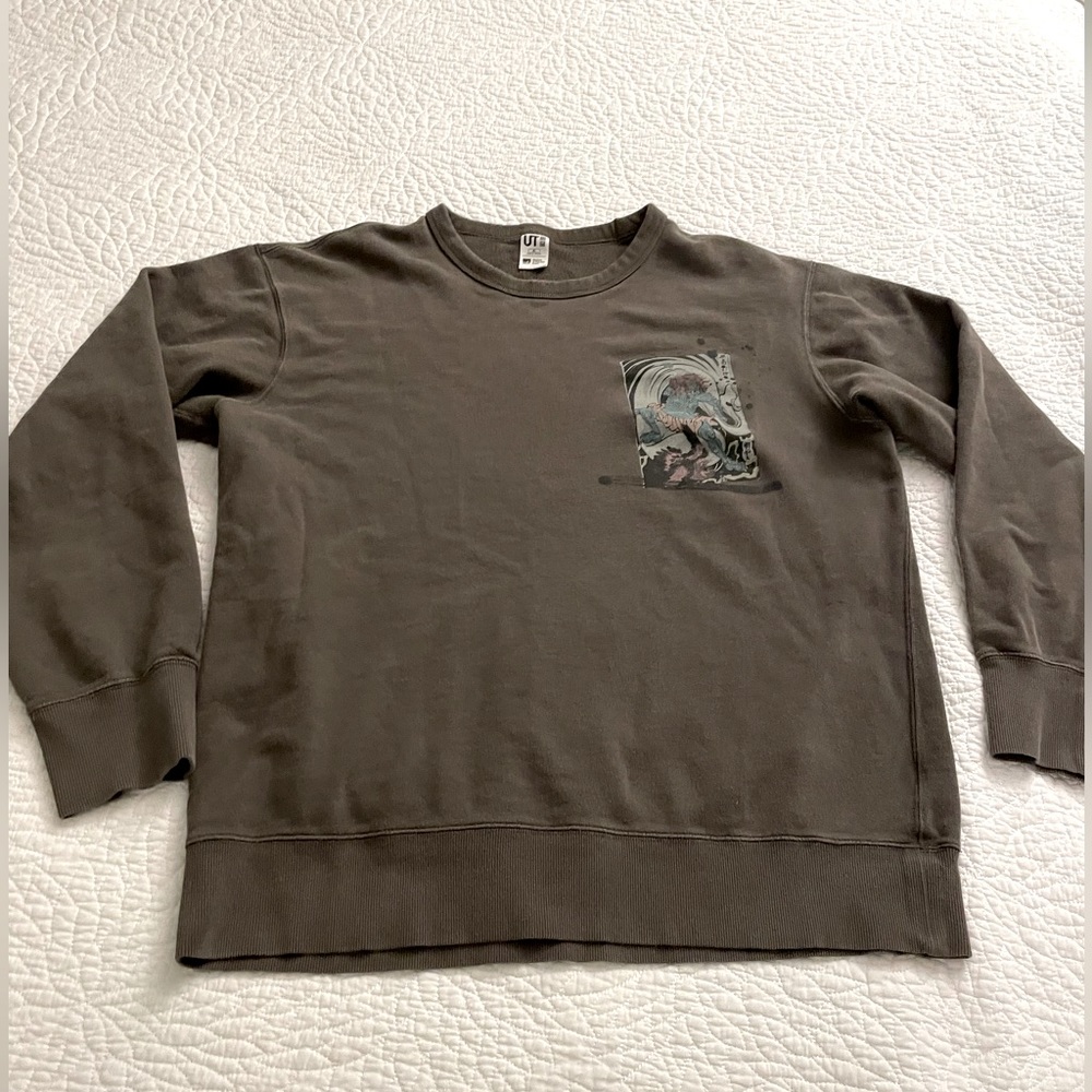 Rare Uniqlo UT x Museum of Fine arts Boston crewneck sweatshirt Size XL